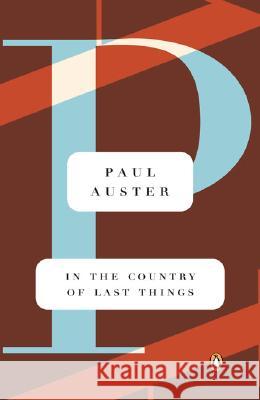 In the Country of Last Things Paul Auster 9780140097054 Penguin Books - książka