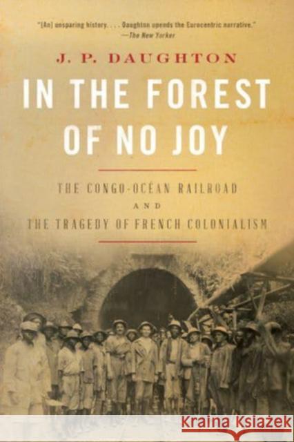 In the Forest of No Joy: The Congo-Océan Railroad and the Tragedy of French Colonialism Daughton, J. P. 9781324050353 W W NORTON - książka