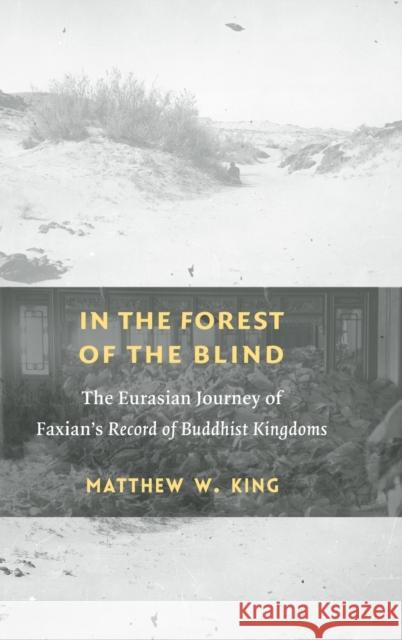 In the Forest of the Blind: The Eurasian Journey of Faxian's Record of Buddhist Kingdoms Matthew W. King 9780231203609 Columbia University Press - książka
