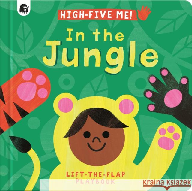 In the Jungle: A Lift-the-Flap Playbook Jess Hitchman 9780711292406 Happy Yak - książka