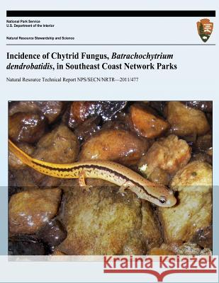 Incidence of Chytrid Fungus, Batrachochytrium dendrobatidis, in Southeast Coast Network Parks Byrne, Michael W. 9781491073223 Createspace - książka