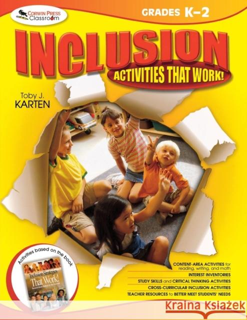 Inclusion: Activities That Work! Grades K-2 Karten, Toby J. 9781412952330 Corwin Press - książka