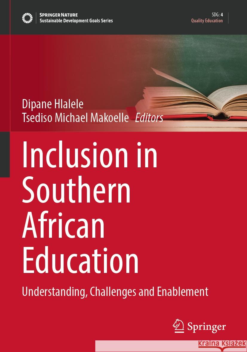 Inclusion in Southern African Education  9783031437540 Springer International Publishing - książka