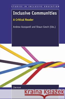 Inclusive Communities : A Critical Reader Andrew Azzopardi Shaun Grech 9789460918476 Sense Publishers - książka