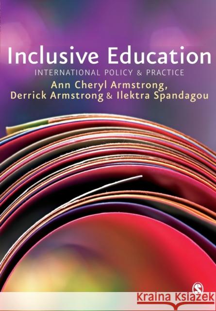 Inclusive Education Armstrong, Ann Cheryl 9781847879417 SAGE Publications Ltd - książka