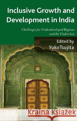 Inclusive Growth and Development in India: Challenges for Underdeveloped Regions and the Underclass Tsujita, Y. 9781137408730 Palgrave MacMillan - książka