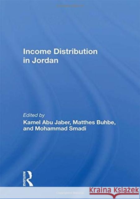 Income Distribution in Jordan Kamel Ab 9780367164560 Routledge - książka