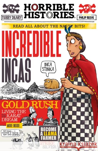 Incredible Incas (newspaper edition) Terry Deary 9780702325793 Scholastic - książka