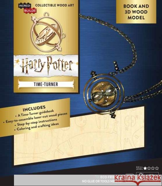 IncrediBuilds: Harry Potter: Time-Turner Book and 3D Wood Model Incredibuilds 9781682982044 Insight Editions - książka