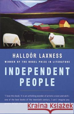 Independent People Halldor Laxness 9780679767923 Random House USA Inc - książka