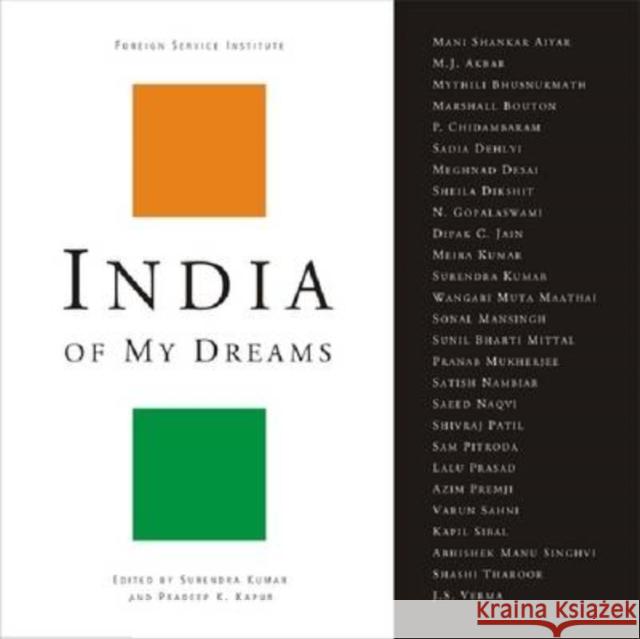 India of My Dreams Surendra Kumar 9788171886890 Academic Foundation - książka