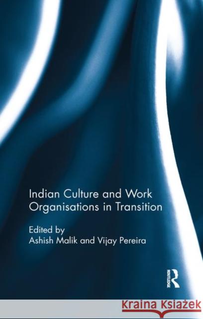 Indian Culture and Work Organisations in Transition  9780367177102 Taylor and Francis - książka