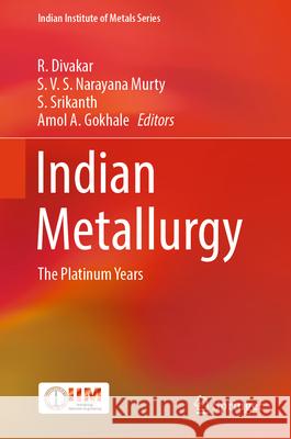 Indian Metallurgy  9789819950591 Springer Nature Singapore - książka