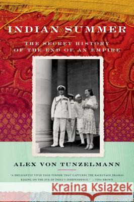 Indian Summer Von Tunzelmann, Alex 9780312428112 Picador USA - książka