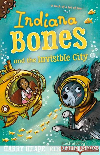 Indiana Bones and the Invisible City Harry Heape 9780571353545 Faber & Faber - książka