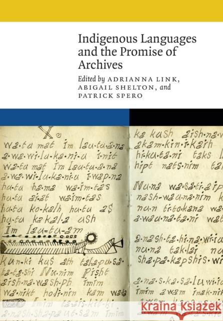 Indigenous Languages and the Promise of Archives Adrianna Link Adrianna Link Abigail Shelton 9781496224330 University of Nebraska Press - książka