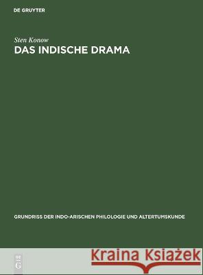 indische Drama Sten Konow 9783112694671 De Gruyter (JL) - książka