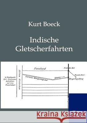 Indische Gletscherfahrten Boeck, Kurt 9783864442223 Salzwasser-Verlag - książka