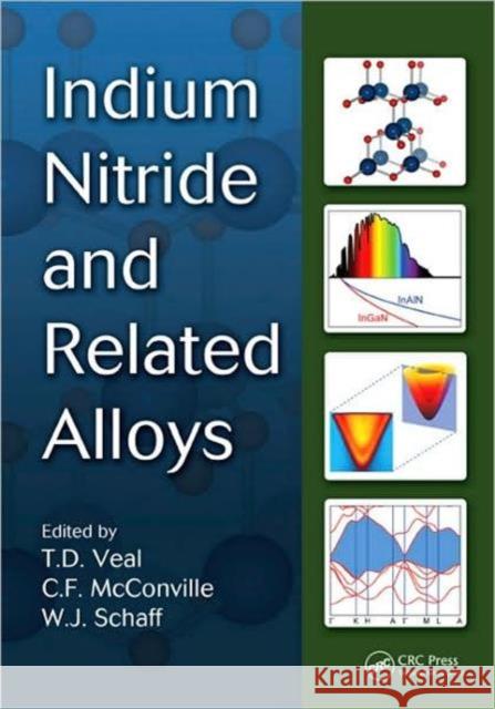 Indium Nitride and Related Alloys Timothy David Veal Christopher F. McConville William J. Schaff 9781420078091 Taylor & Francis - książka
