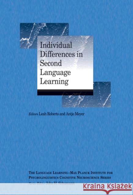 Individual Differences PB Roberts, Leah 9781118486344 John Wiley & Sons Inc - książka