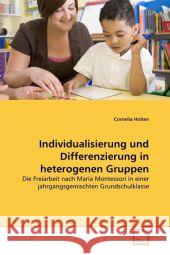 Individualisierung und Differenzierung in heterogenen Gruppen Holten, Cornelia 9783639344141 VDM Verlag - książka