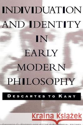 Individuation and Identity in Early Modern Philosophy: Descartes to Kant Barber, Kenneth F. 9780791419687 State University of New York Press - książka