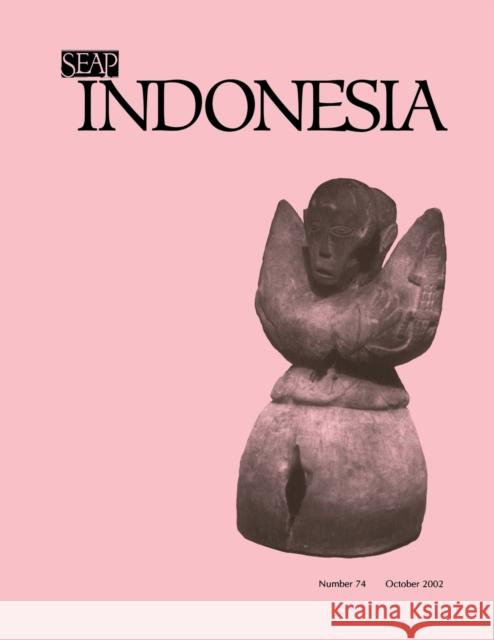 Indonesia Journal: October 2002 Benedict R. O'g Anderson James T. Siegel Takashi Shiraishi 9780877278740 Southeast Asia Program Publications - książka