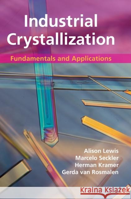 Industrial Crystallization: Fundamentals and Applications Alison Lewis 9781107052154 CAMBRIDGE UNIVERSITY PRESS - książka