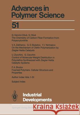 Industrial Developments  9783662153000 Springer - książka