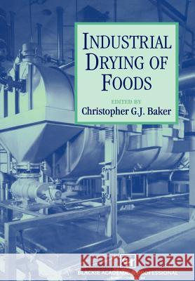 Industrial Drying of Foods Christopher G. J. Baker 9780751403848 Aspen Publishers - książka