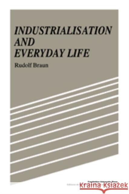 Industrialisation and Everyday Life Rudolf Braun Sarah Hanbur 9780521619295 Cambridge University Press - książka