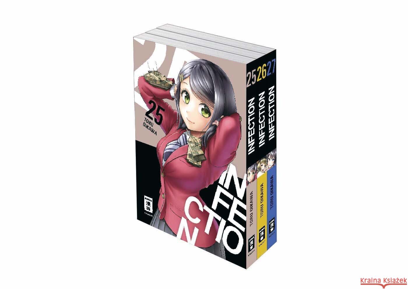 Infection - Bundle 25-27 Oikawa, Toru 9783755502418 Egmont Manga - książka