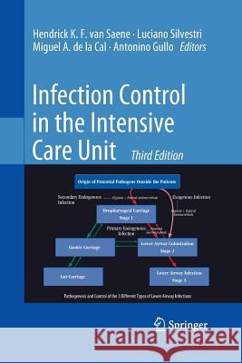 Infection Control in the Intensive Care Unit Hendrick K F van Saene Luciano Silvestri Miguel A De La Cal 9788847056305 Springer - książka