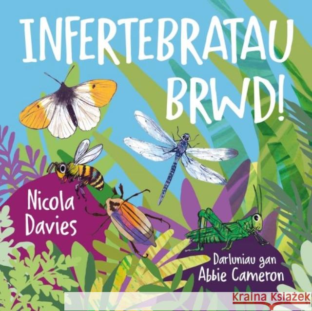 Infertebratau Brwd! Nicola Davies 9781802582376 Graffeg Limited - książka