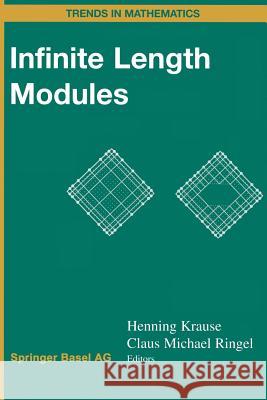 Infinite Length Modules Henning Krause Claus M Claus M. Ringel 9783034895620 Birkhauser - książka