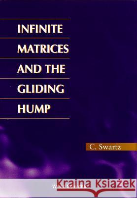 Infinite Matrices and the Gliding Hump, Matrix Methods in Analysis Charles Swartz C. Swartz 9789810227364 World Scientific Publishing Company - książka