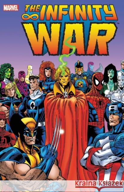 Infinity War Jim Starlin Ron Lim Tom Raney 9780785121053 Marvel Comics - książka