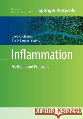Inflammation: Methods and Protocols Clausen, Björn E. 9781493983001 Humana Press - książka