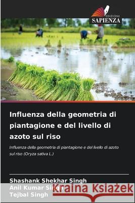 Influenza della geometria di piantagione e del livello di azoto sul riso Shashank Shekhar Singh, Anil Kumar Singh, Tejbal Singh 9786204153377 Edizioni Sapienza - książka