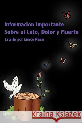 Informacion Importante Sobre el Luto, Tristeza y Muerte: Grief Matters Mann, Janice M. 9781517421403 Createspace Independent Publishing Platform - książka