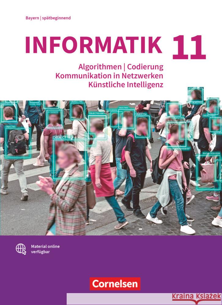 Informatik (Oldenbourg) - Gymnasium Bayern - Ausgabe 2017 - 11. Jahrgangsstufe Wiedemann, Albert, Brichzin, Peter, Reinold, Klaus 9783637029590 Oldenbourg Schulbuchverlag - książka