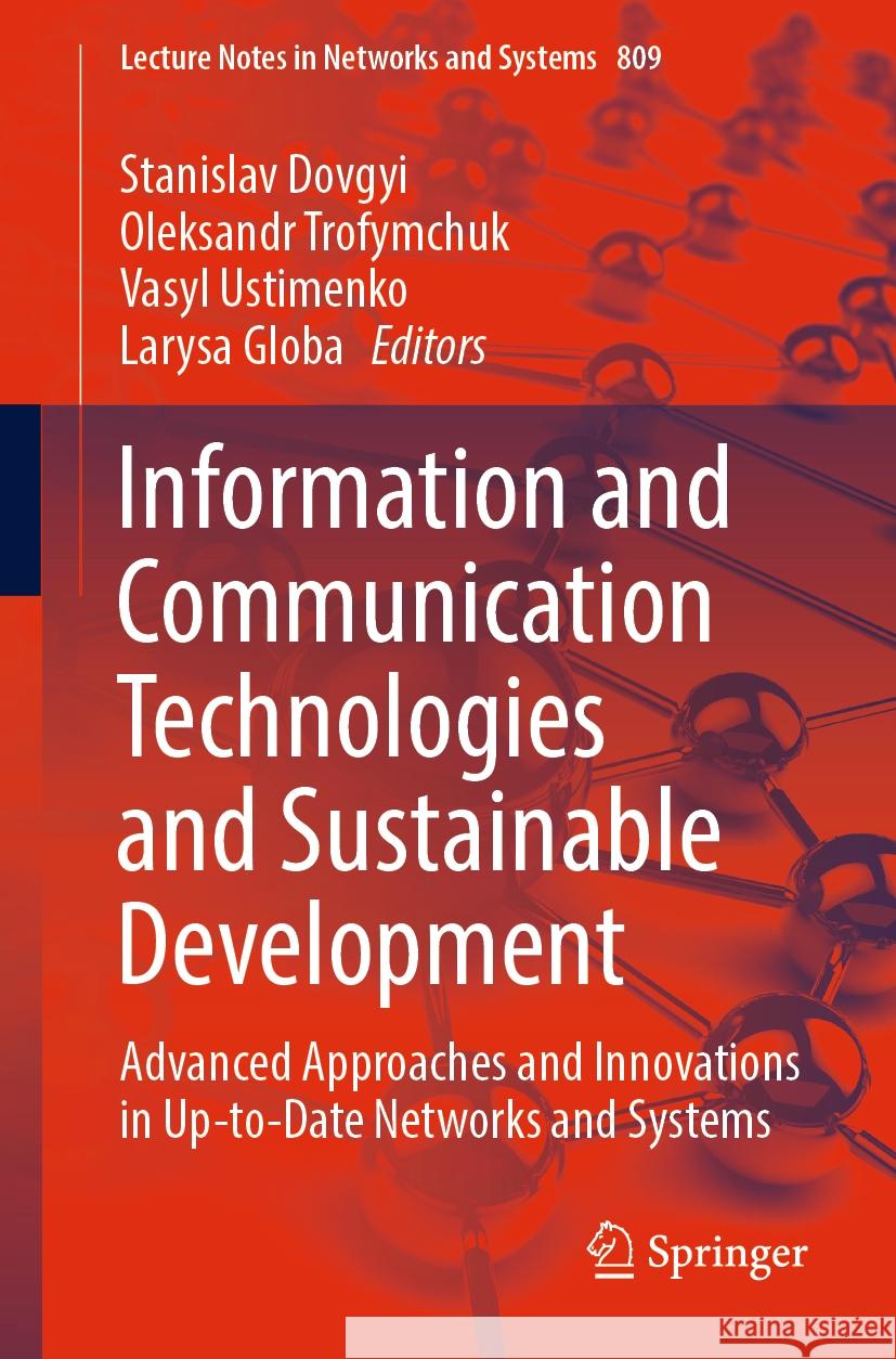 Information and Communication Technologies and Sustainable Development  9783031468797 Springer Nature Switzerland - książka