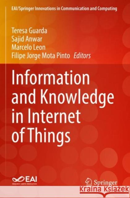 Information and Knowledge in Internet of Things  9783030751258 Springer International Publishing - książka