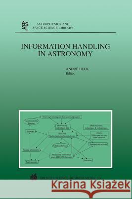 Information Handling in Astronomy Andre Heck 9789401058711 Springer - książka