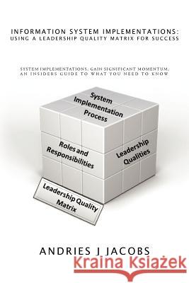 Information System Implementations: Using a Leadership Quality Matrix for Success: System Implementations, Gain Significant Momentum, an Insiders Guid Jacobs, Andries J. 9781468541151 Authorhouse - książka