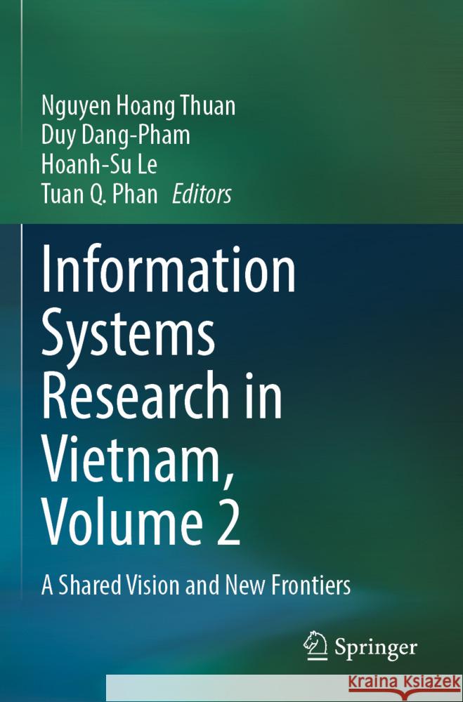 Information Systems Research in Vietnam, Volume 2  9789819947935 Springer - książka