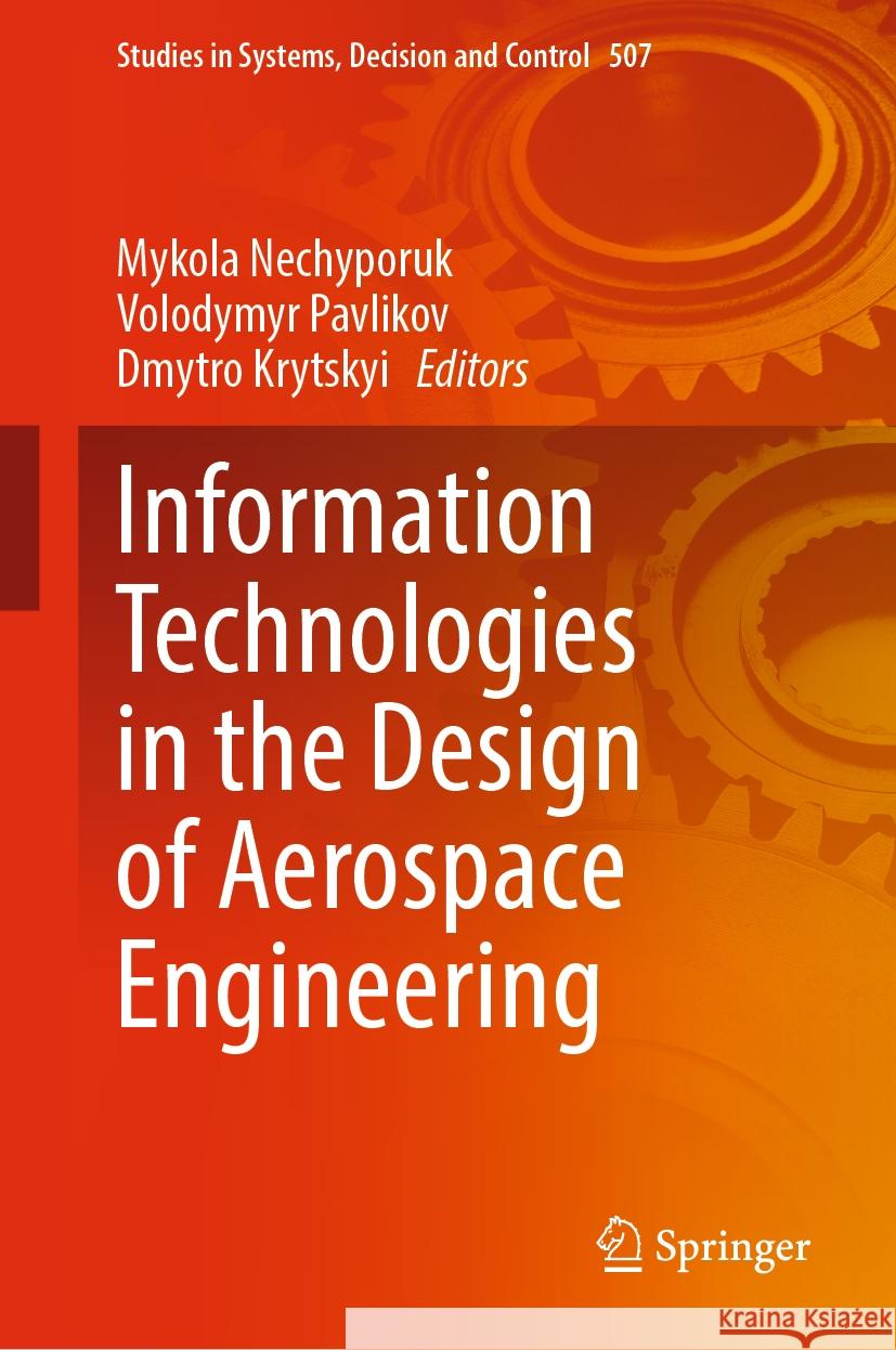 Information Technologies in the Design of Aerospace Engineering  9783031435782 Springer Nature Switzerland - książka