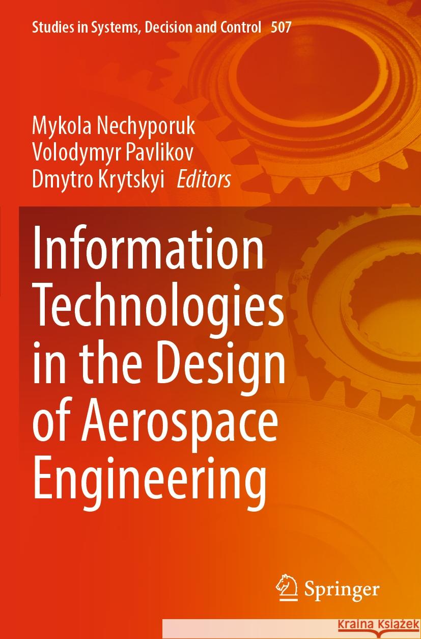 Information Technologies in the Design of Aerospace Engineering  9783031435812 Springer Nature Switzerland - książka