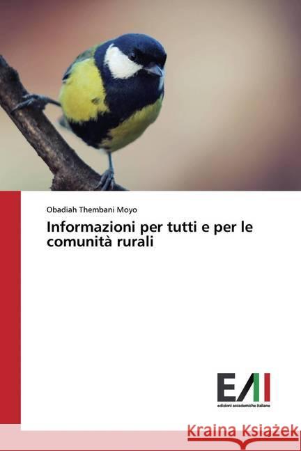 Informazioni per tutti e per le comunità rurali Moyo, Obadiah Thembani 9786200557230 Edizioni Accademiche Italiane - książka