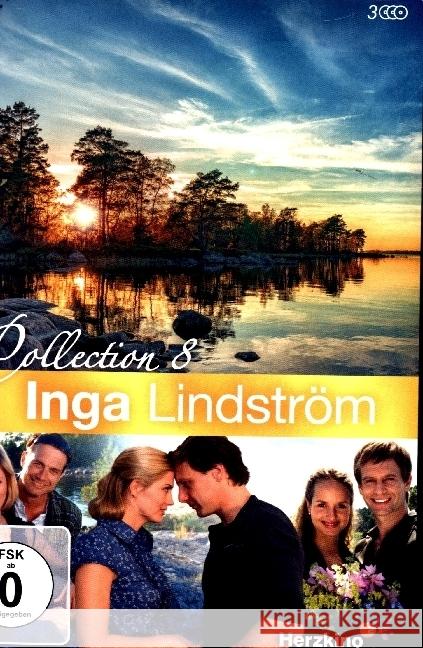 Inga Lindström Collection. Tl.8, 3 DVD  4052912070929 Studio Hamburg Enterprises - książka